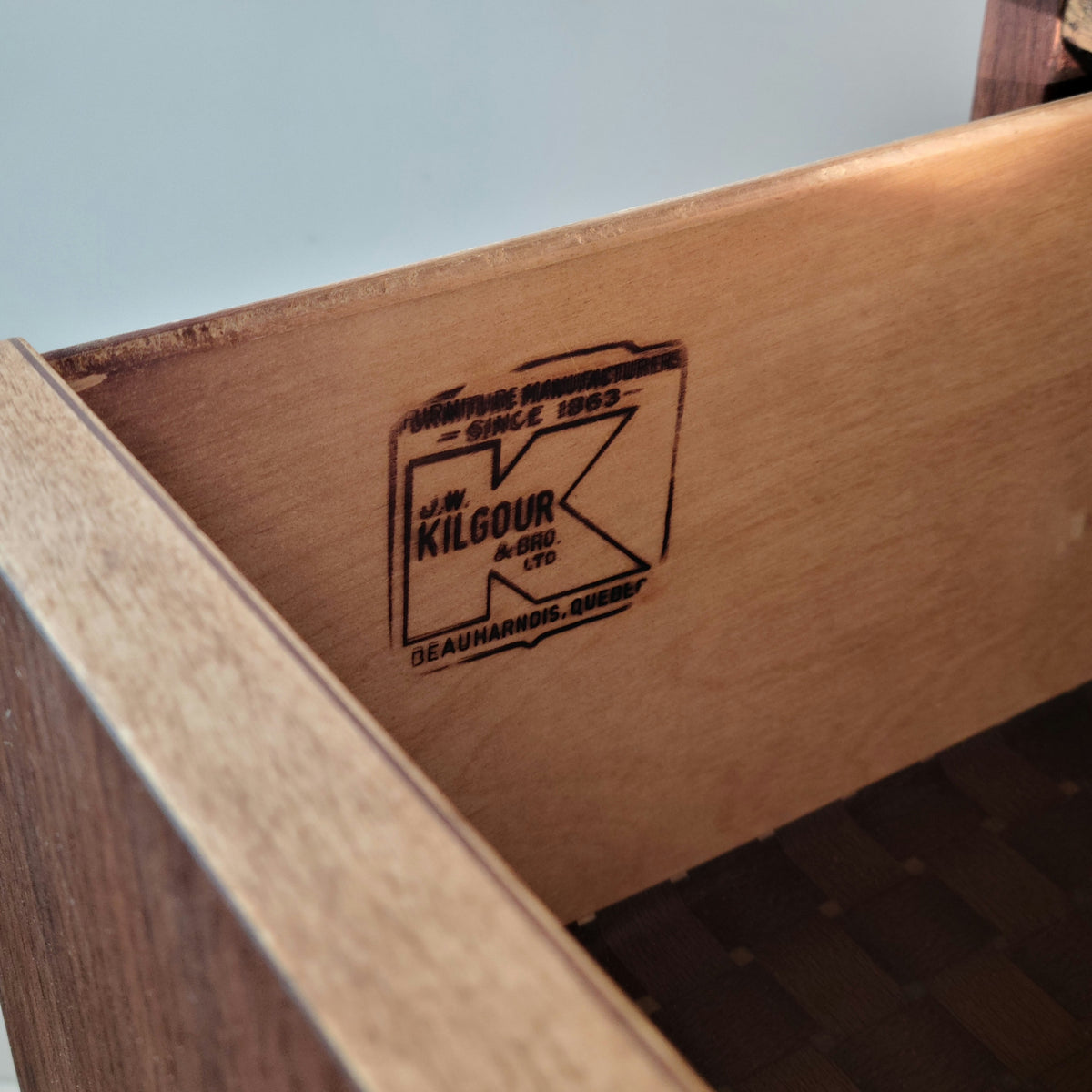 Walnut Highboy by Kilgour