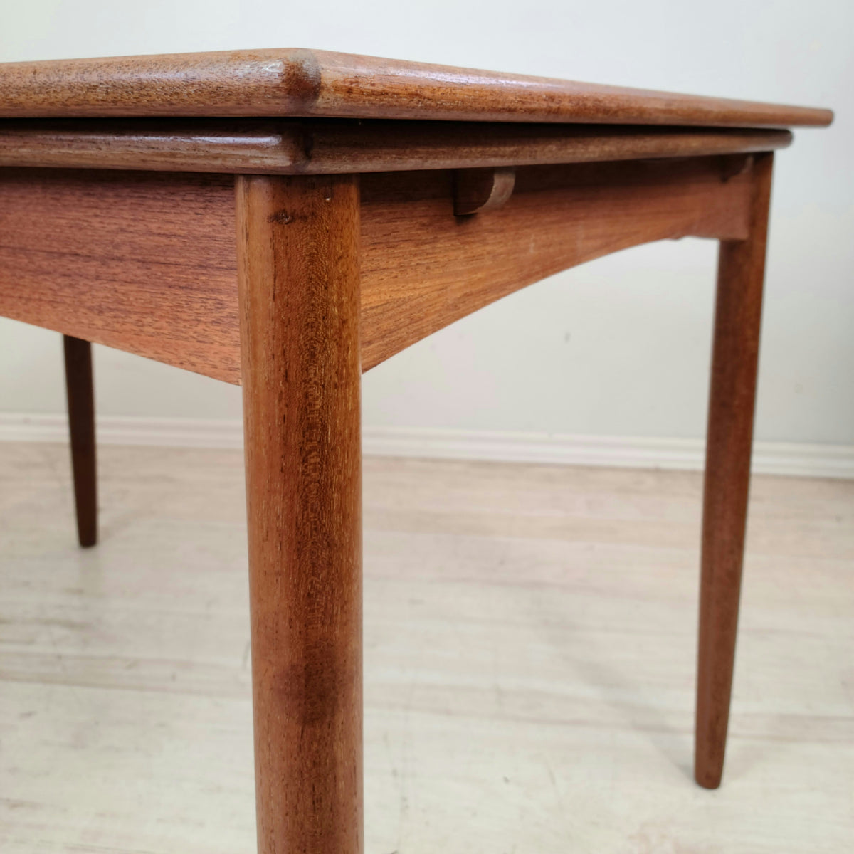 Teak Draw Leaf Dining Table