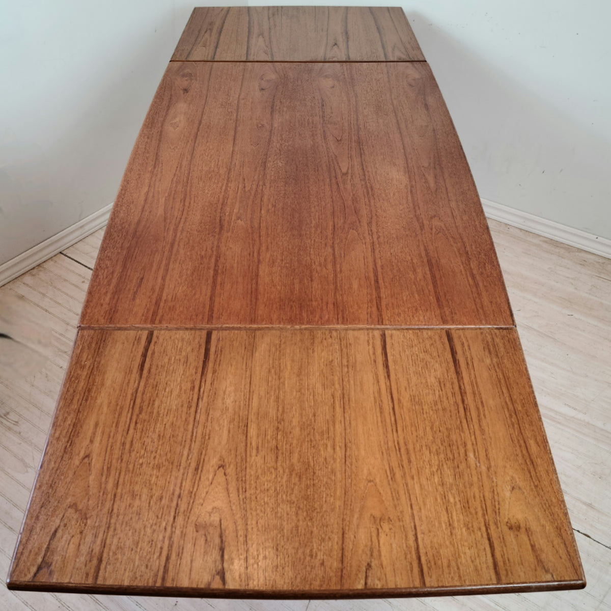 Teak Draw Leaf Dining Table