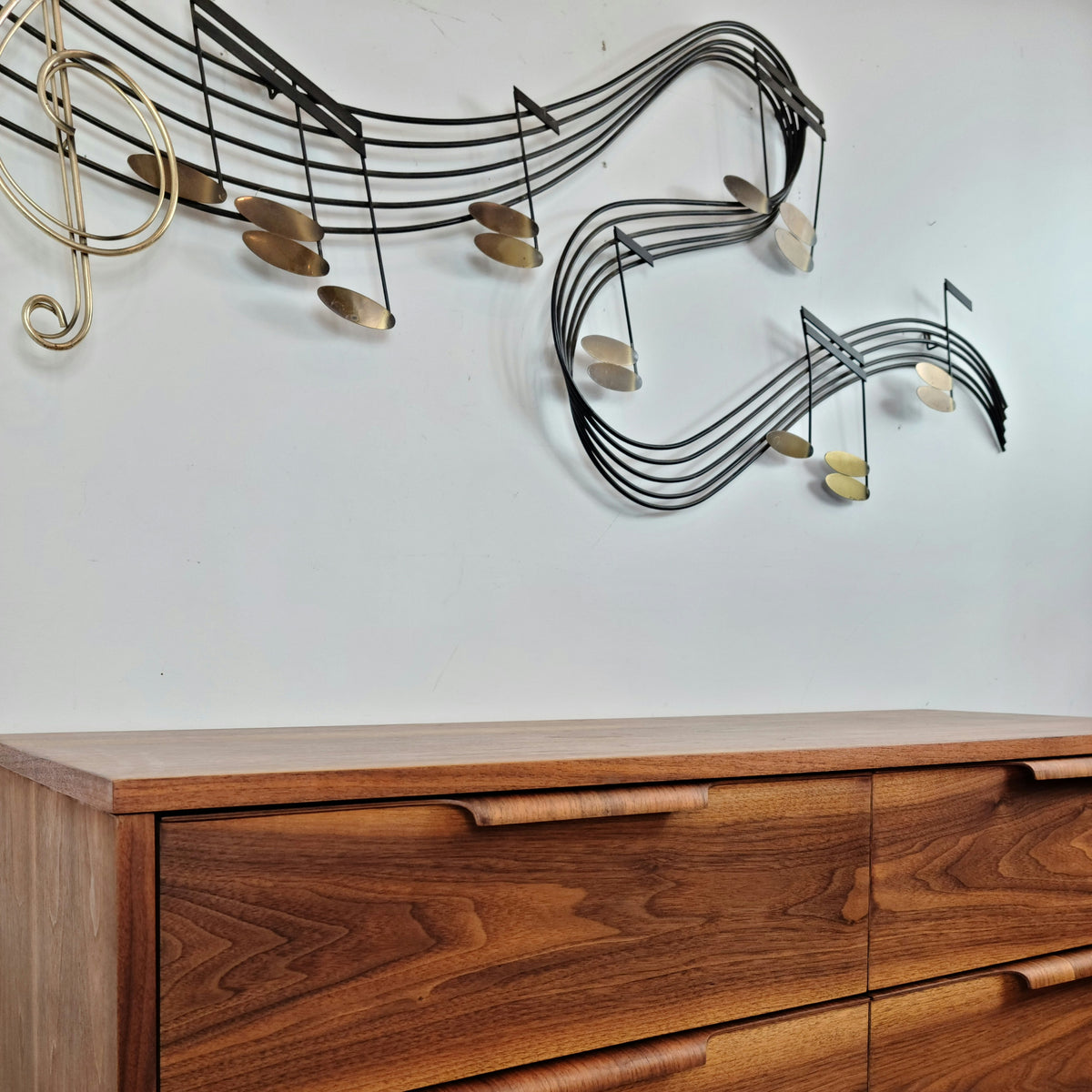 Curtis Jere Musical Notes Sculpture