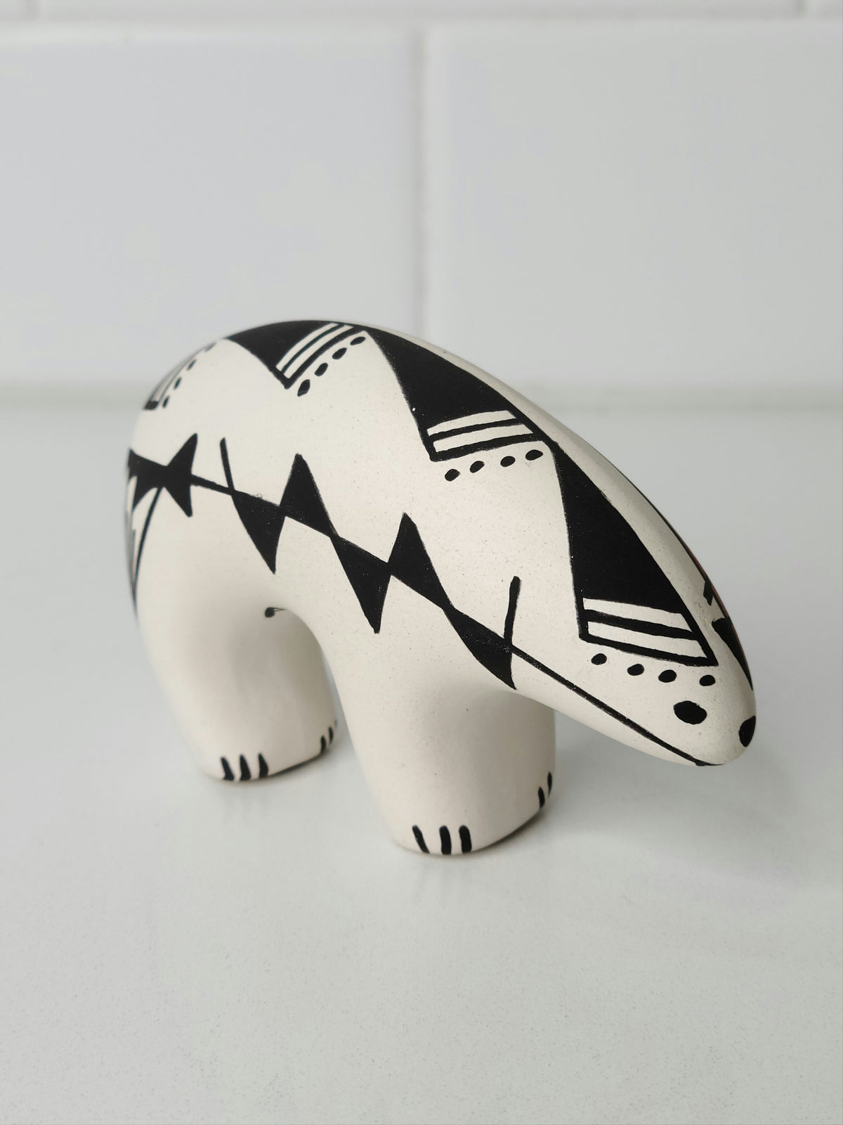 Native American Acoma Pottery Bear