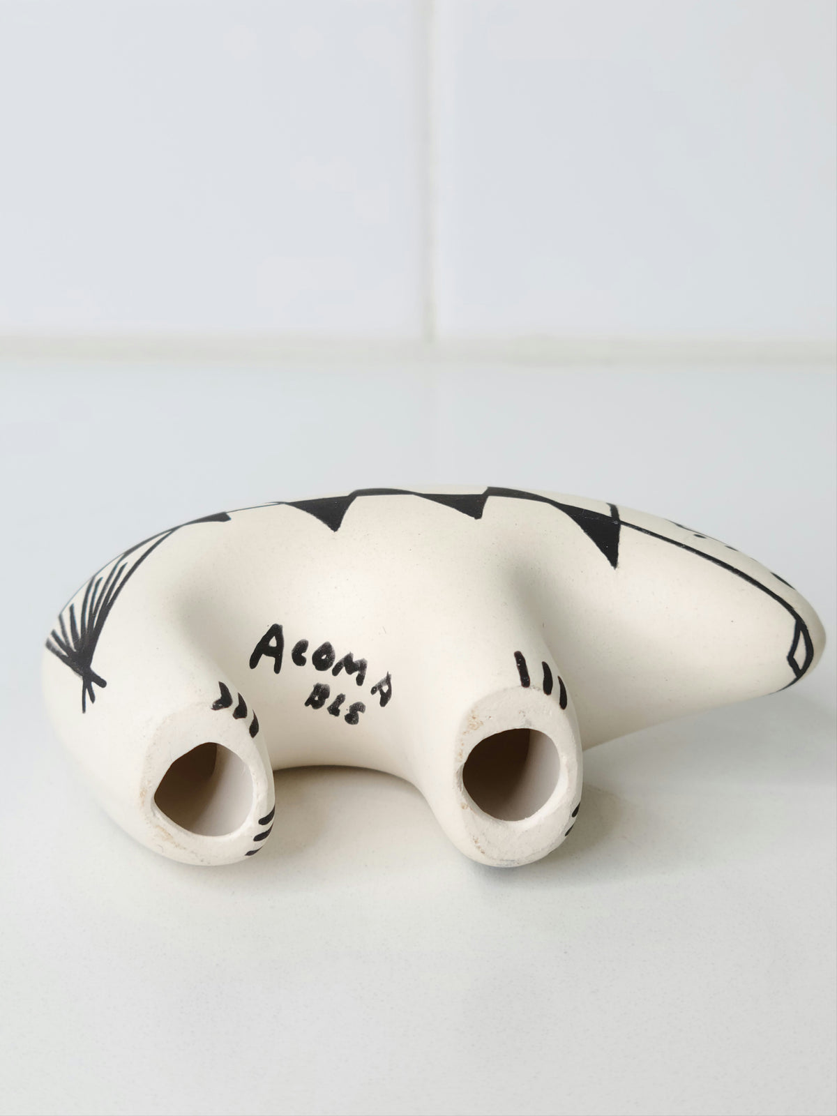 Native American Acoma Pottery Bear