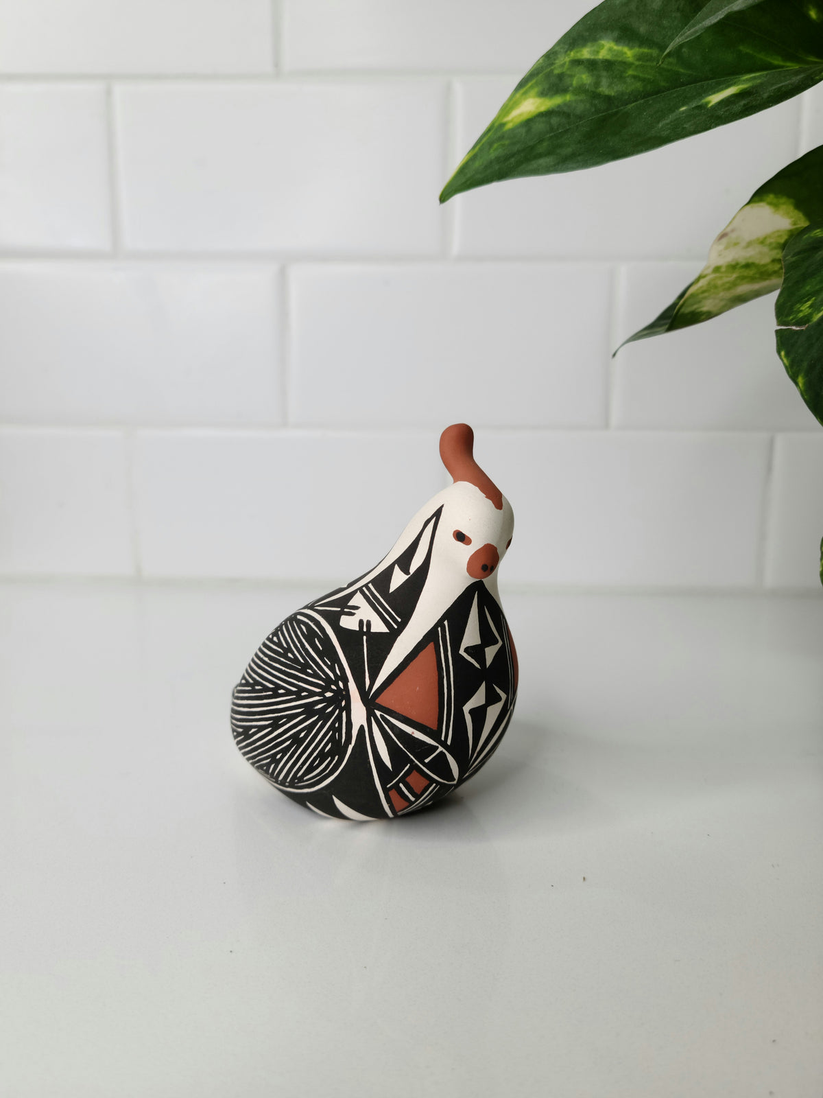 Native American Acoma Pottery Bird