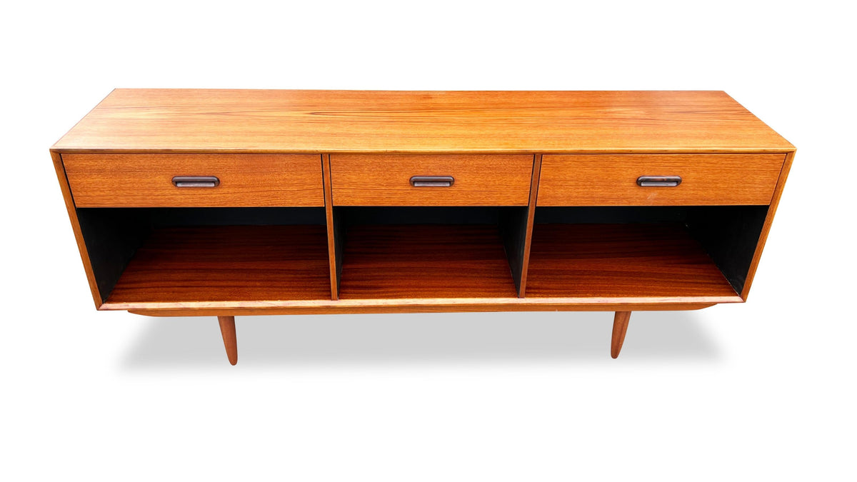Teak Record Cabinet/Open Sideboard