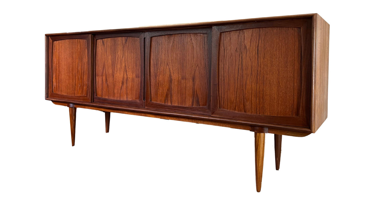 Teak Four Door Sideboard