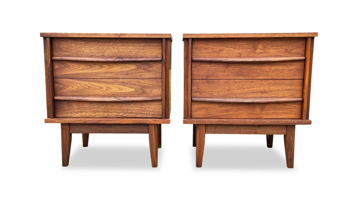 Walnut Nightstands by Princeville
