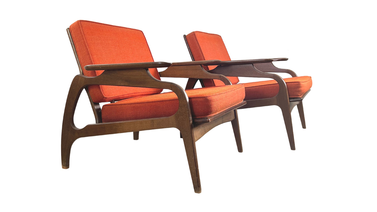 Pair of Vintage Arm Chairs