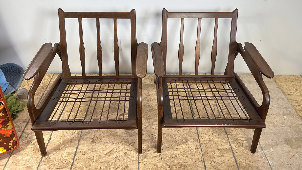 Pair of Vintage Arm Chairs