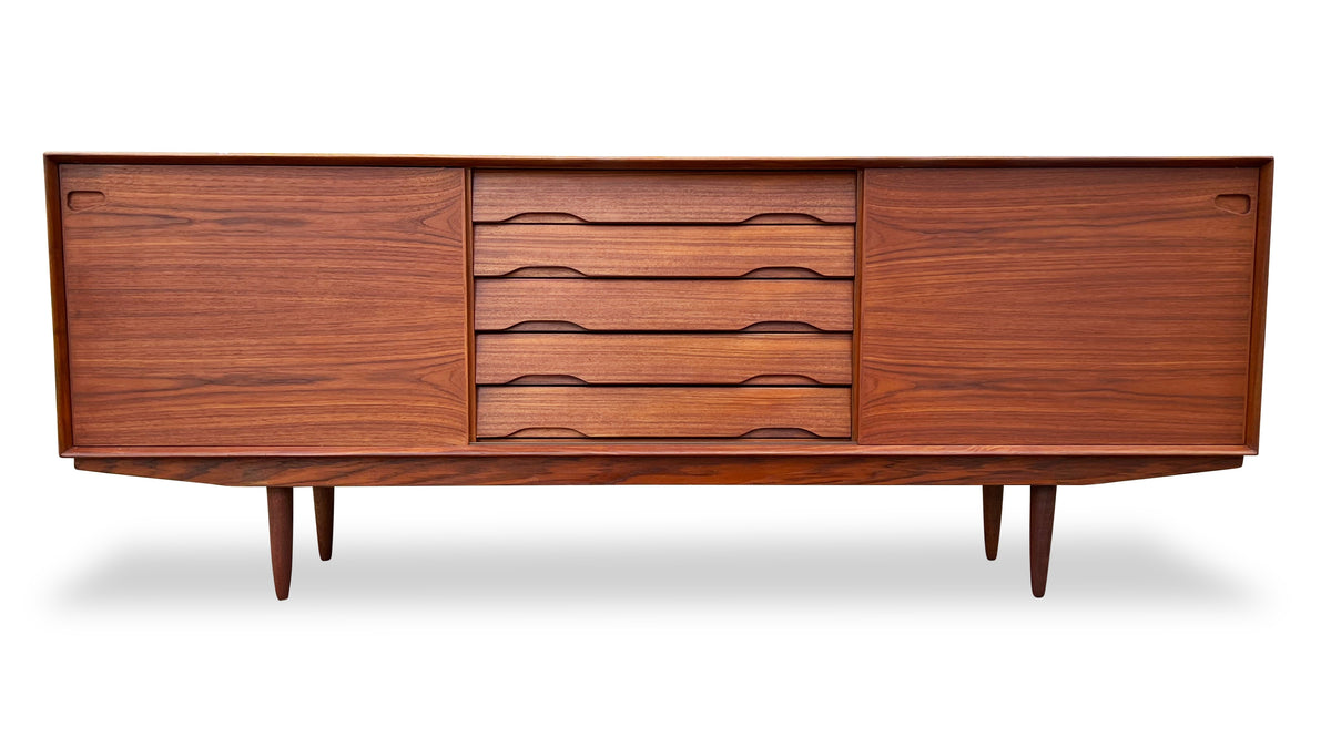 Rosengren Hansen for Dyrlund Danish Modern Teak Sideboard