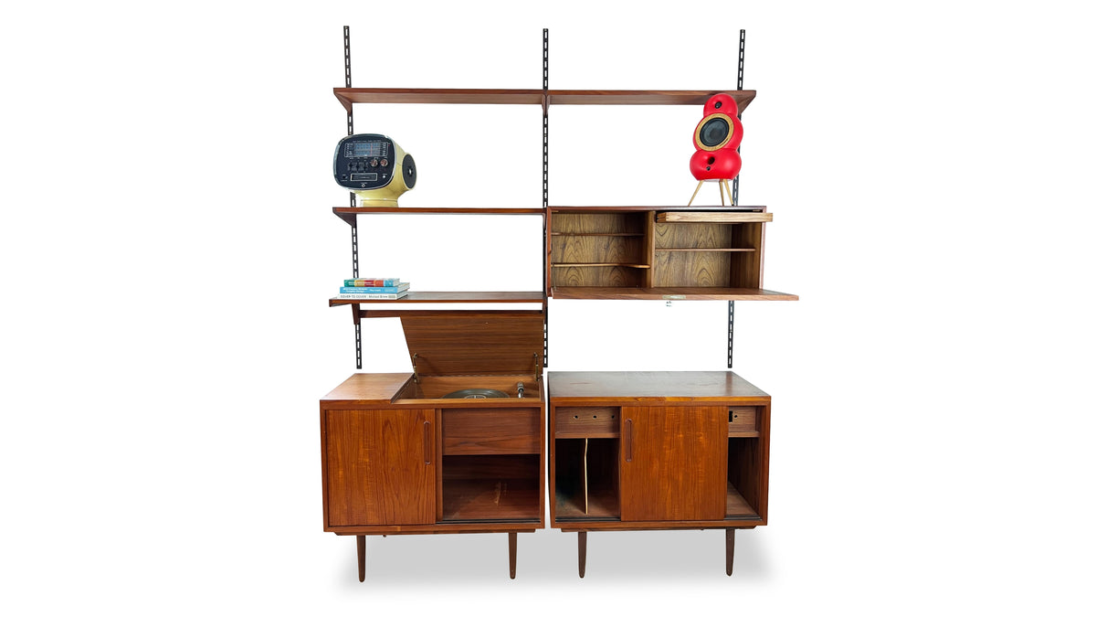 Vintage Modular Shelving Unit