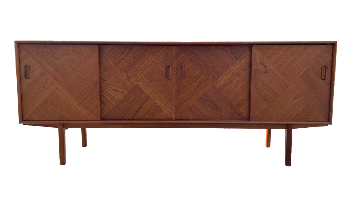 Teak Four Door Sideboard