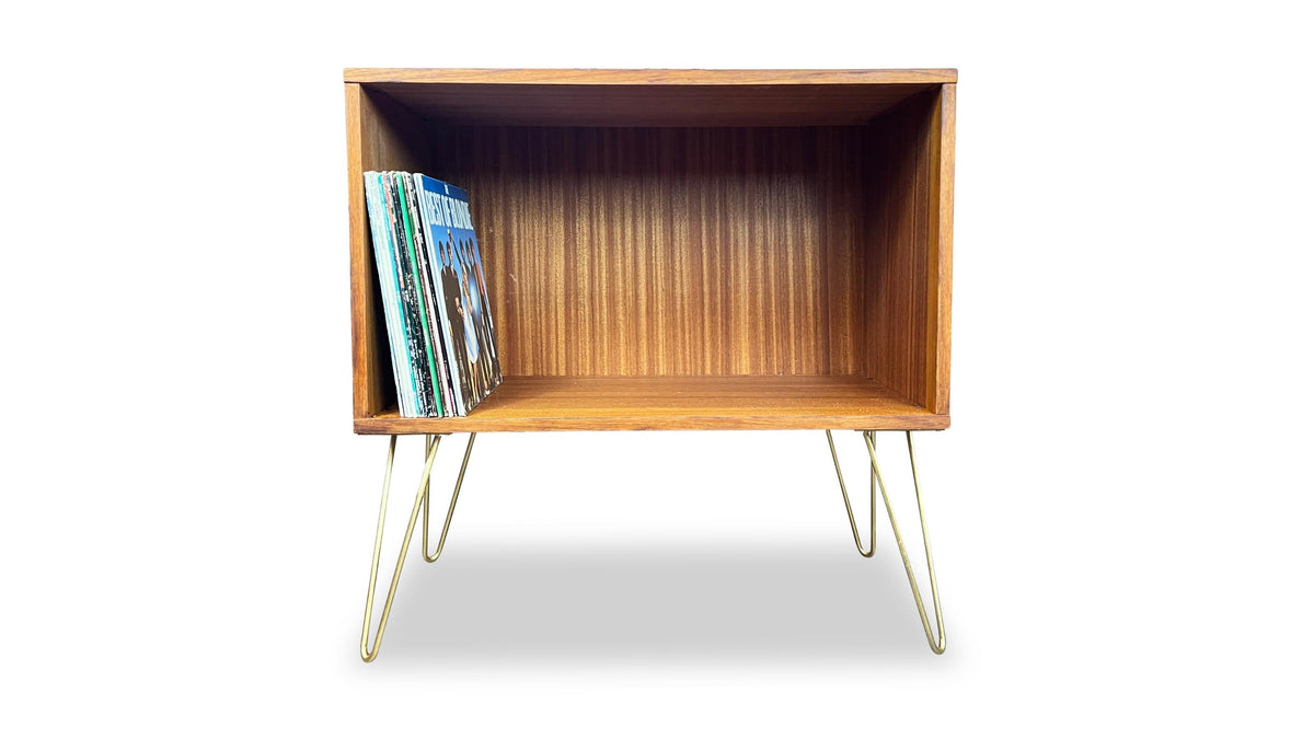 Teak Record Cabinet