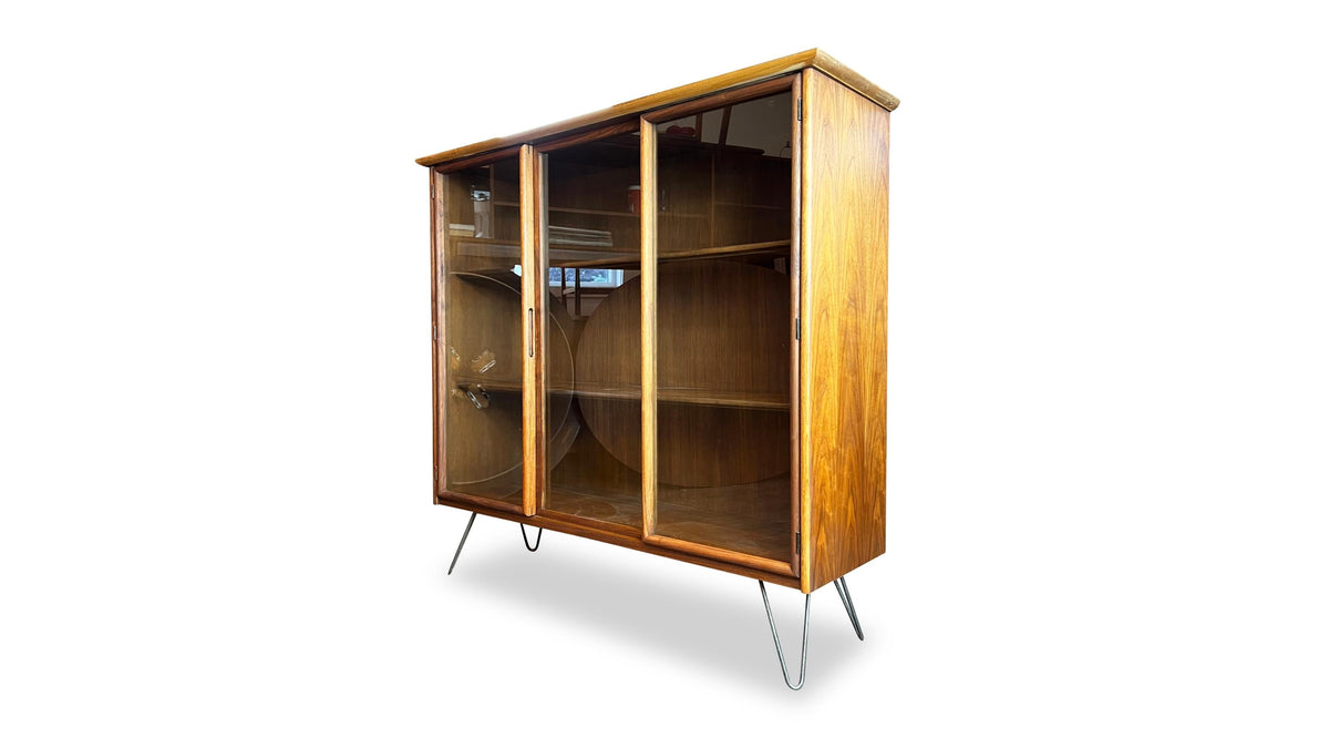 Walnut Bookcase by Gibbard