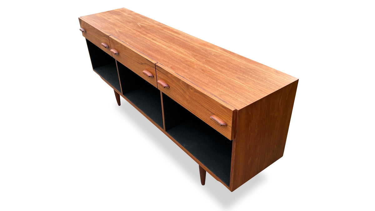 Teak Record Cabinet/Open Sideboard