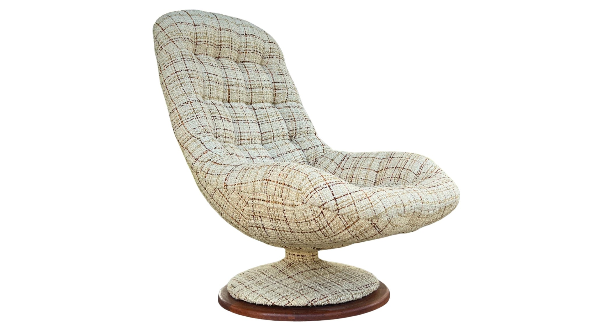 R. Huber Scoop Swivel Chair - Decade Five Furniture Co.