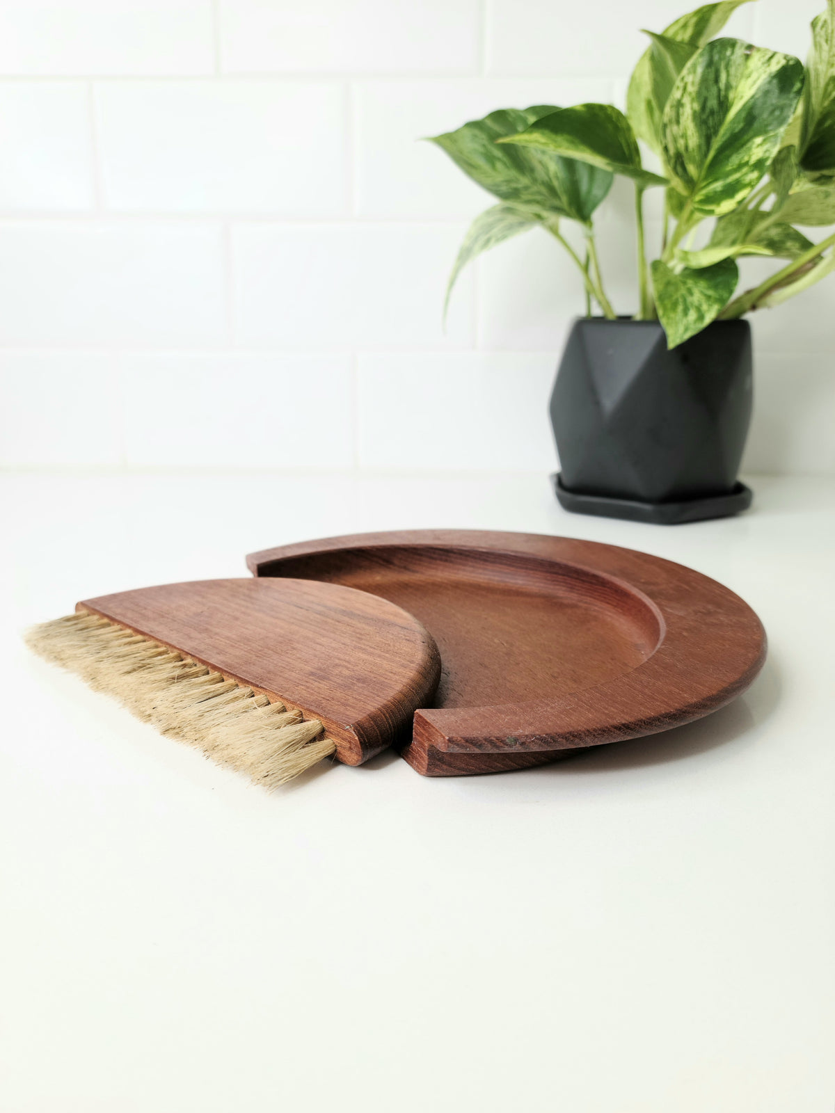 Danish Teak Crumb Brush by Kay Bojesen