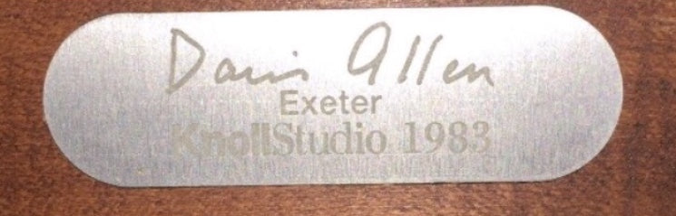 Pair of "Exeter" Dining or Office Chairs by Davis Allen for Knoll