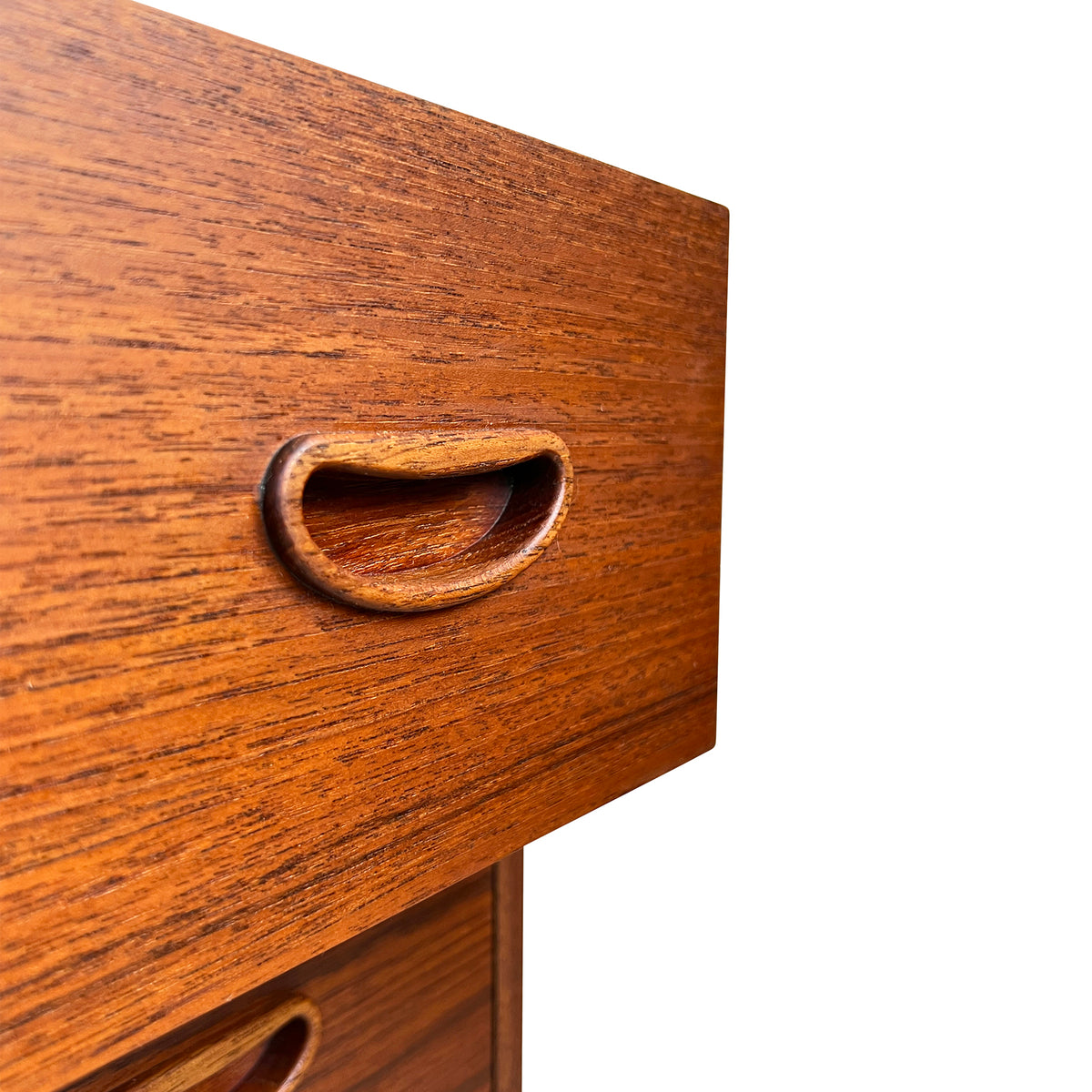 Teak Six Drawer Dresser