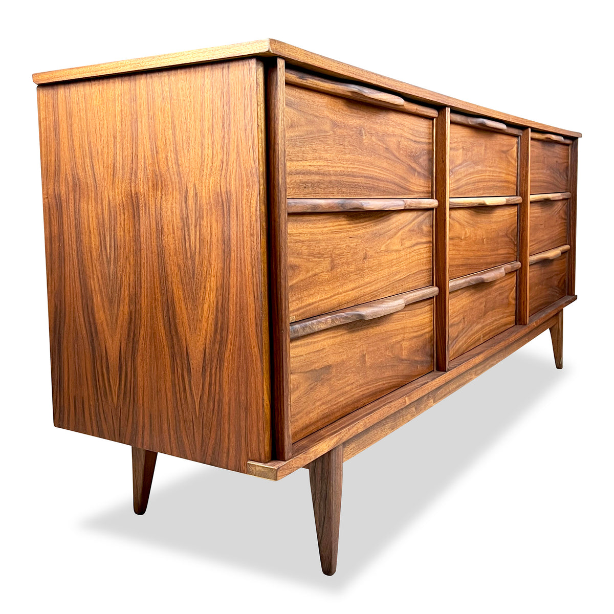 Walnut Nine Drawer by Princeville