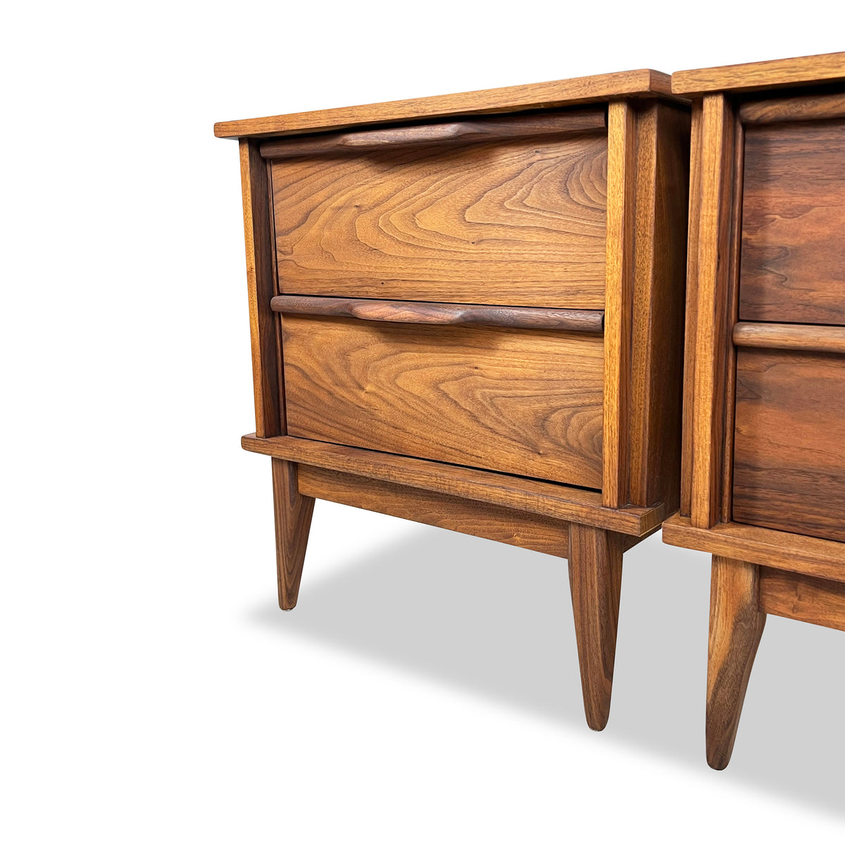 Walnut Nightstands by Princeville