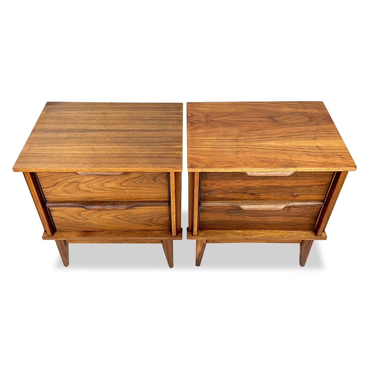 Walnut Nightstands by Princeville