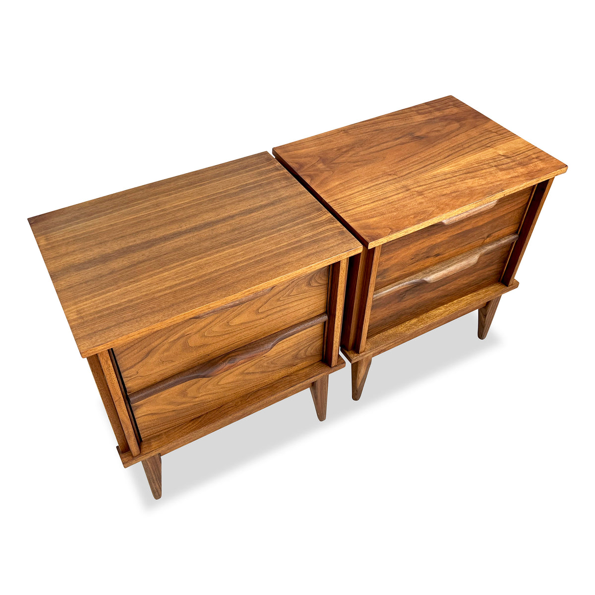Walnut Nightstands by Princeville