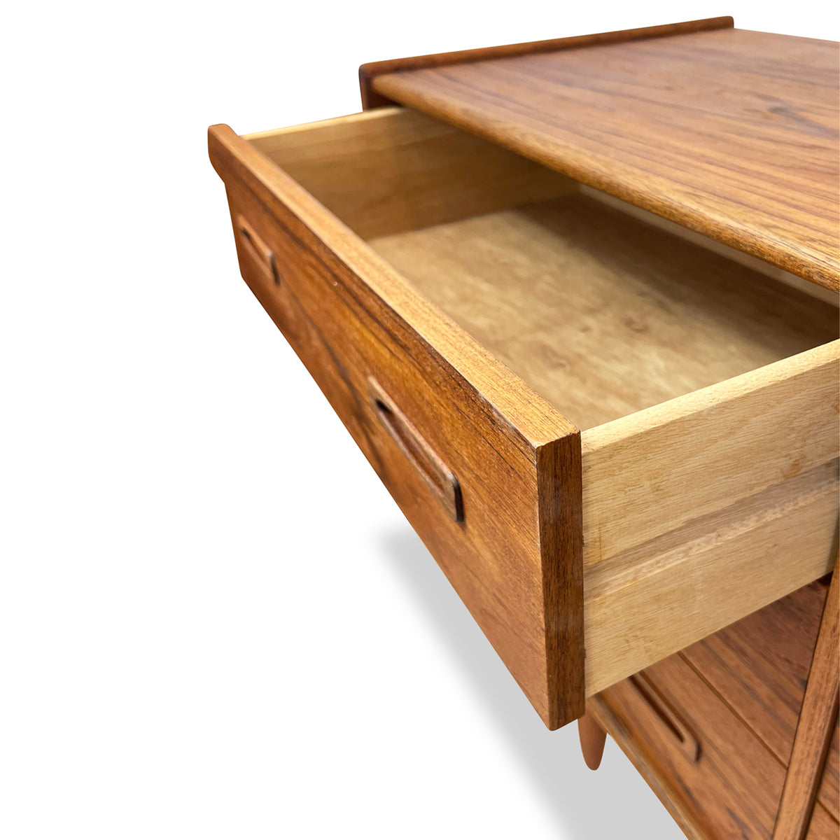 Teak Nine Drawer Dresser