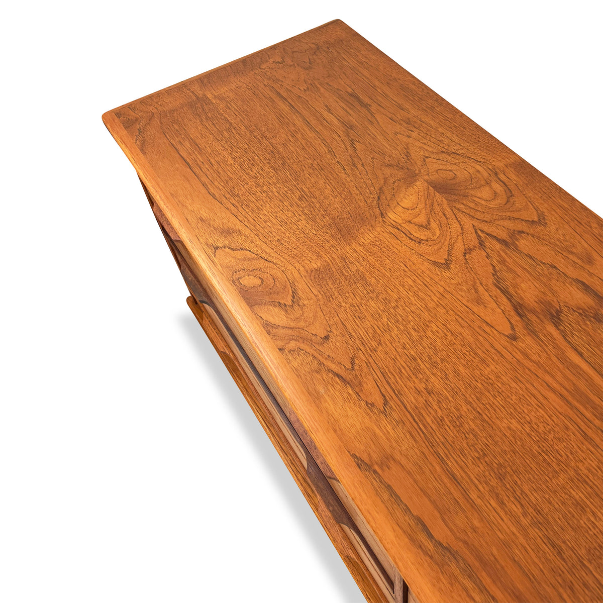 Teak Six Drawer Dresser