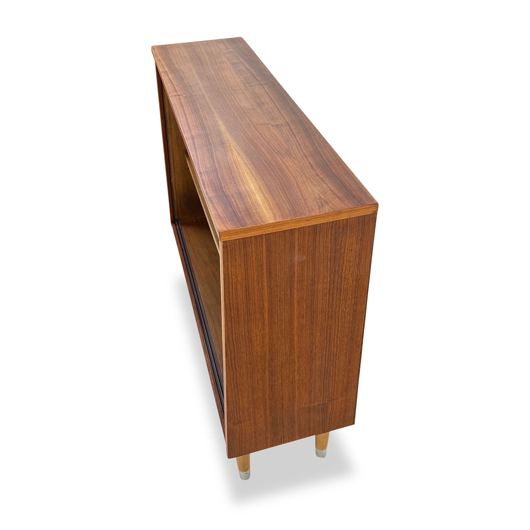 Walnut Display Case by Princeville - Decade Five Furniture Co.