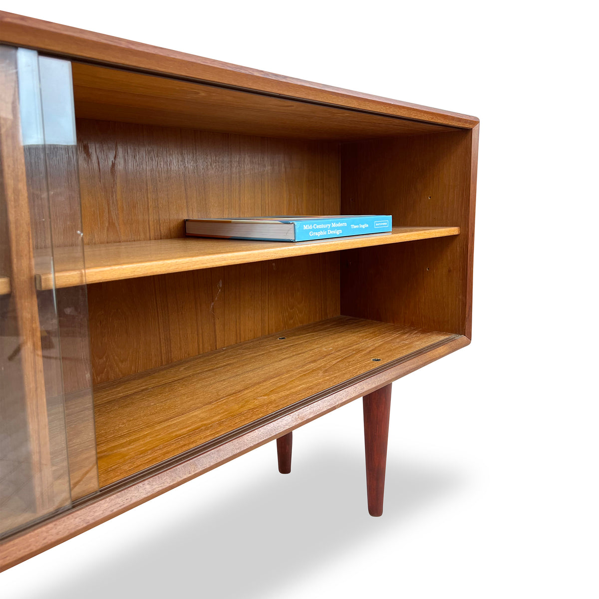 Teak Display Case