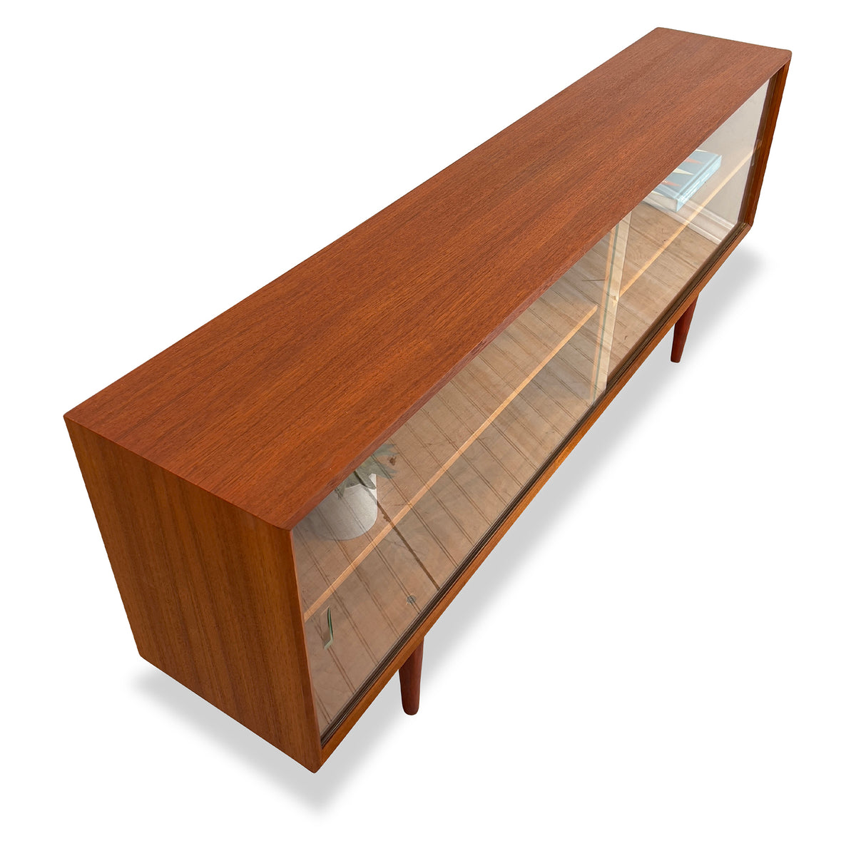 Teak Display Case