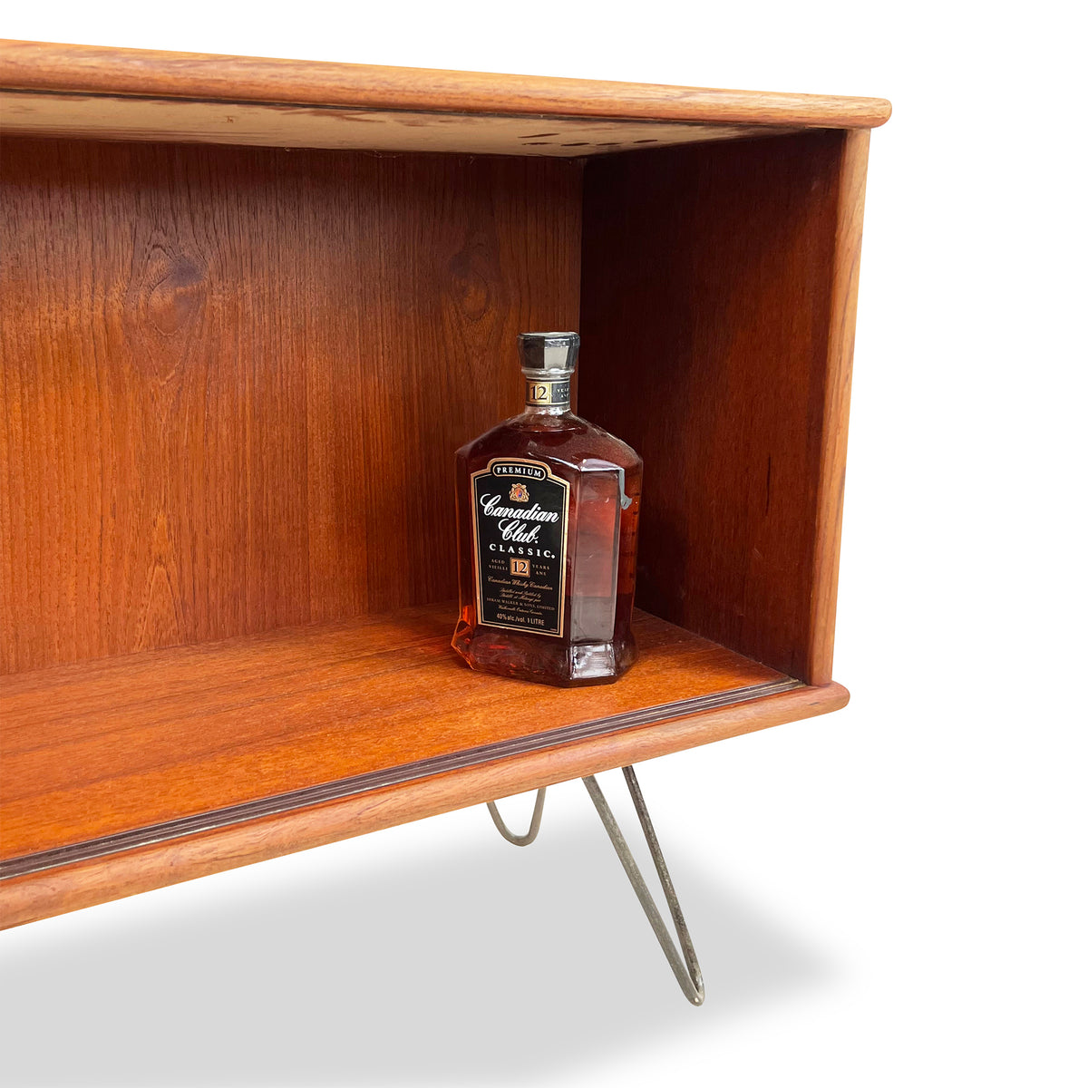 Teak Display Case