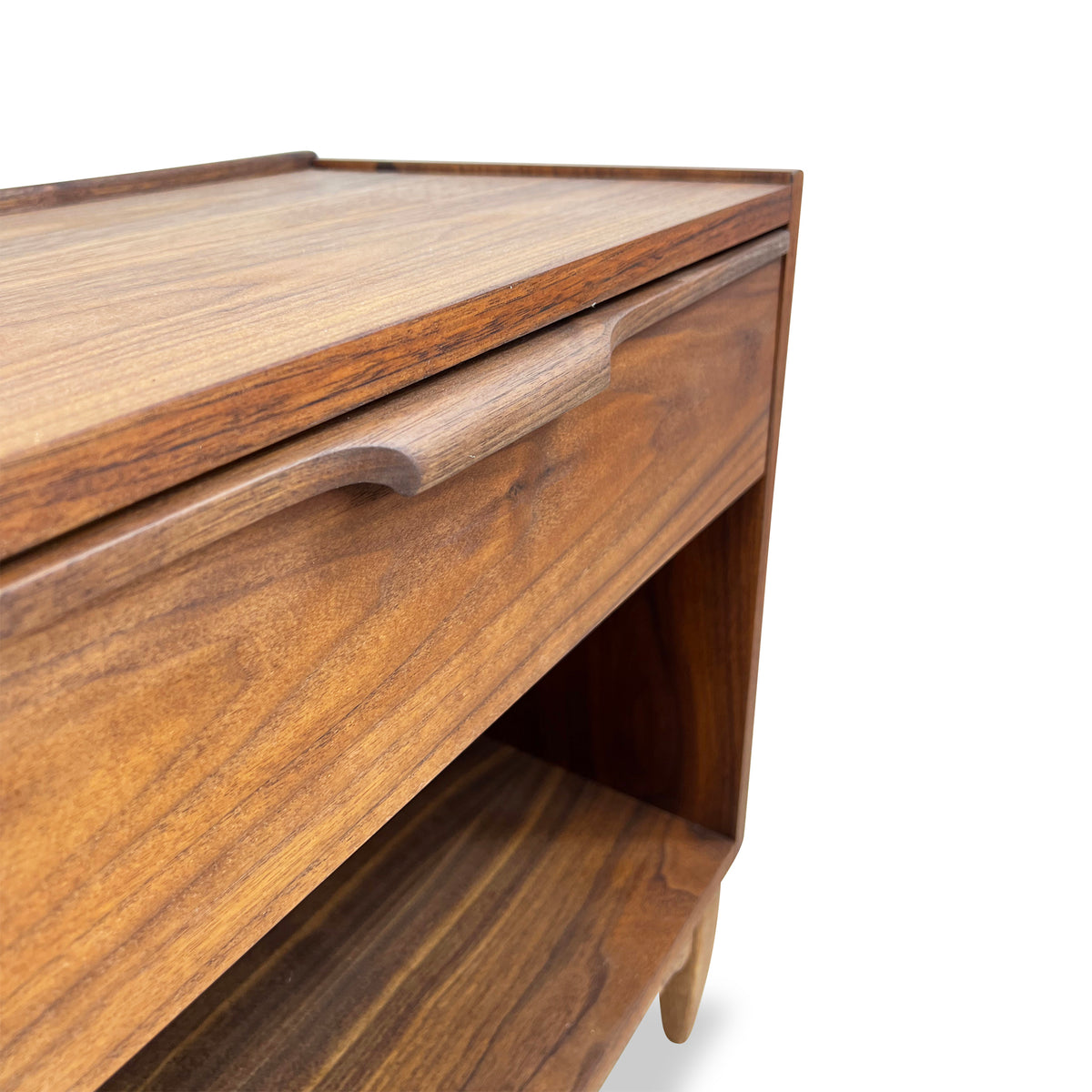 Walnut Nightstand by Haddon Hall