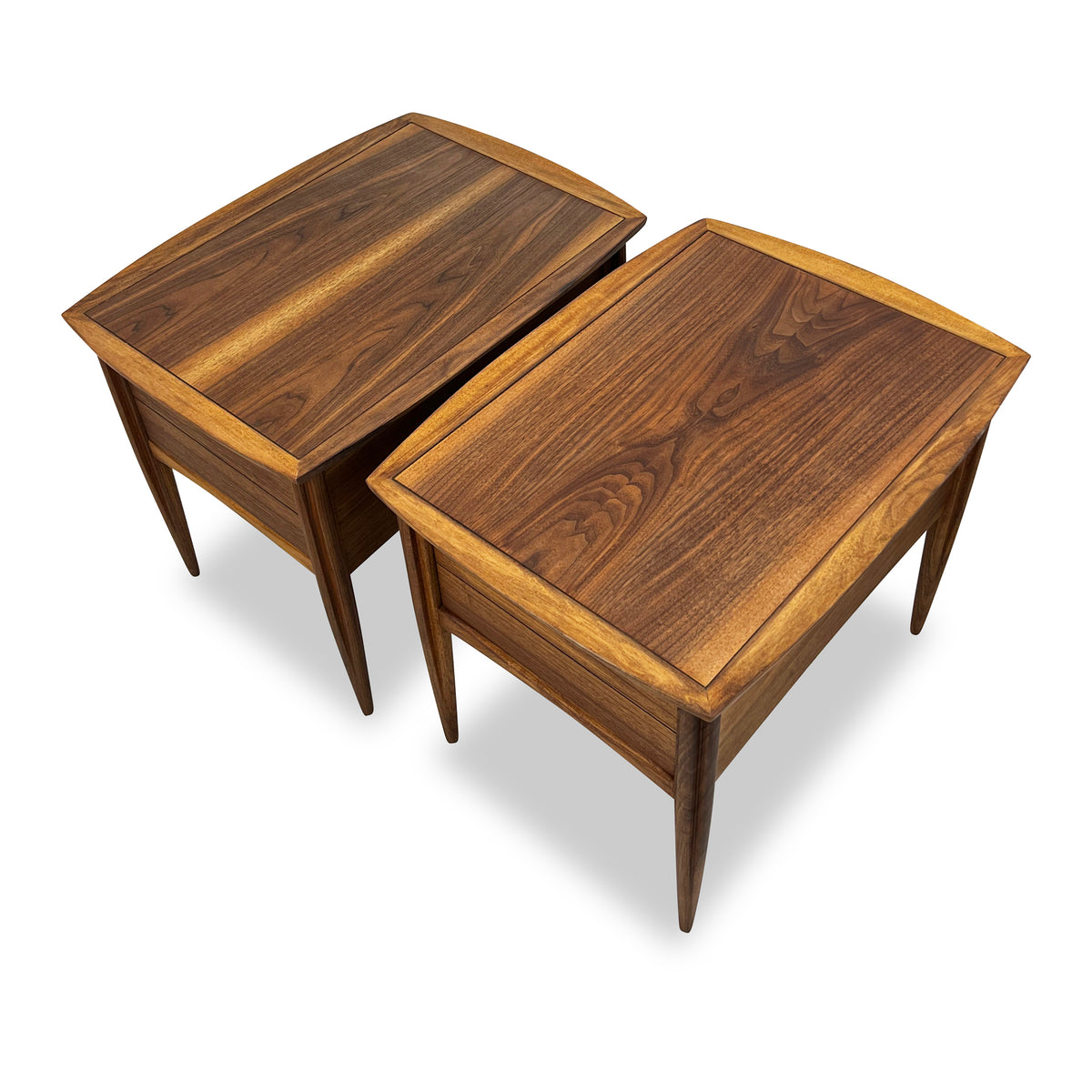 Walnut Deilcraft Side Tables