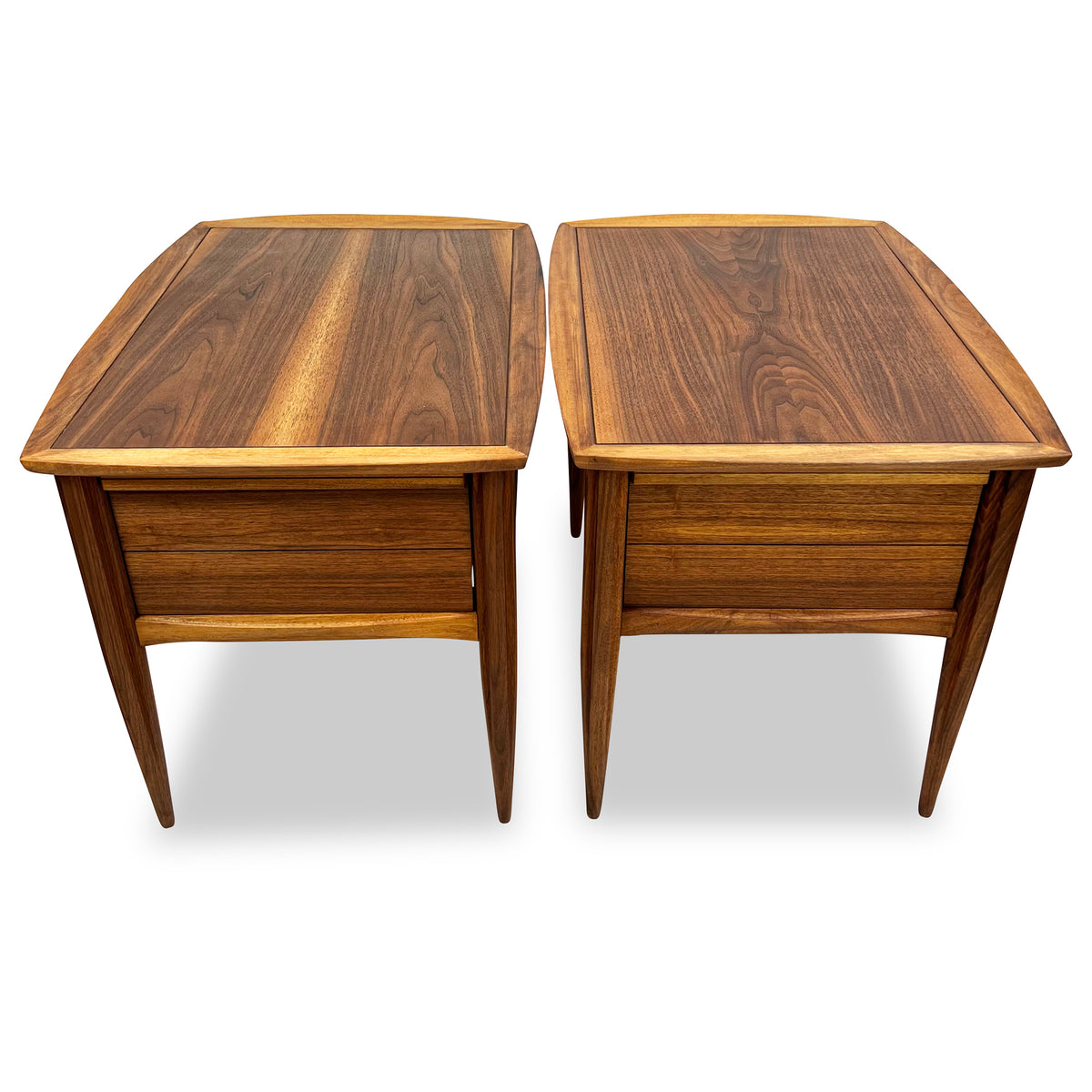 Walnut Deilcraft Side Tables