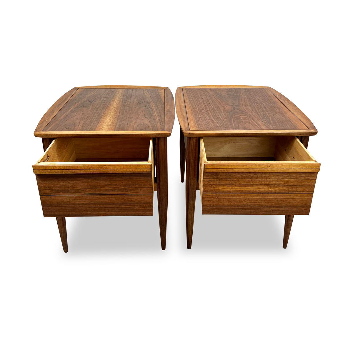 Walnut Deilcraft Side Tables