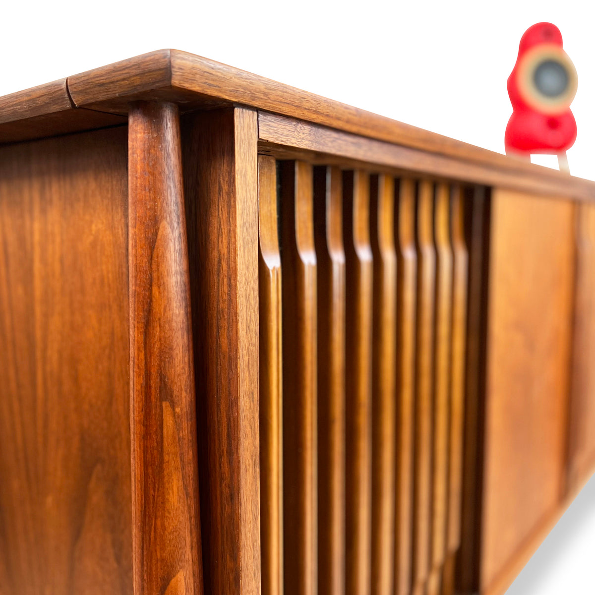 Walnut Stereo Cabinet by Fleetwood