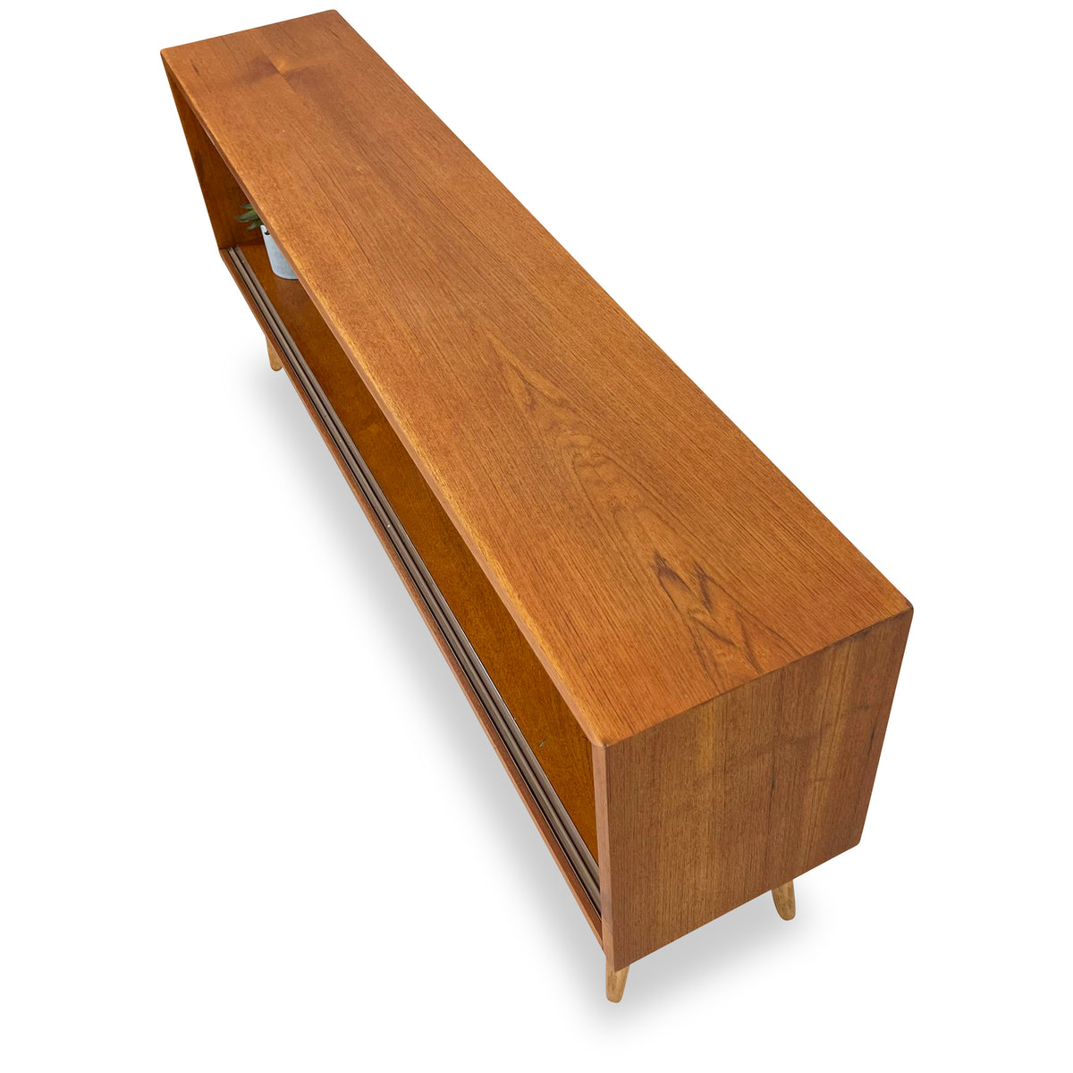 Compact Teak Display Case