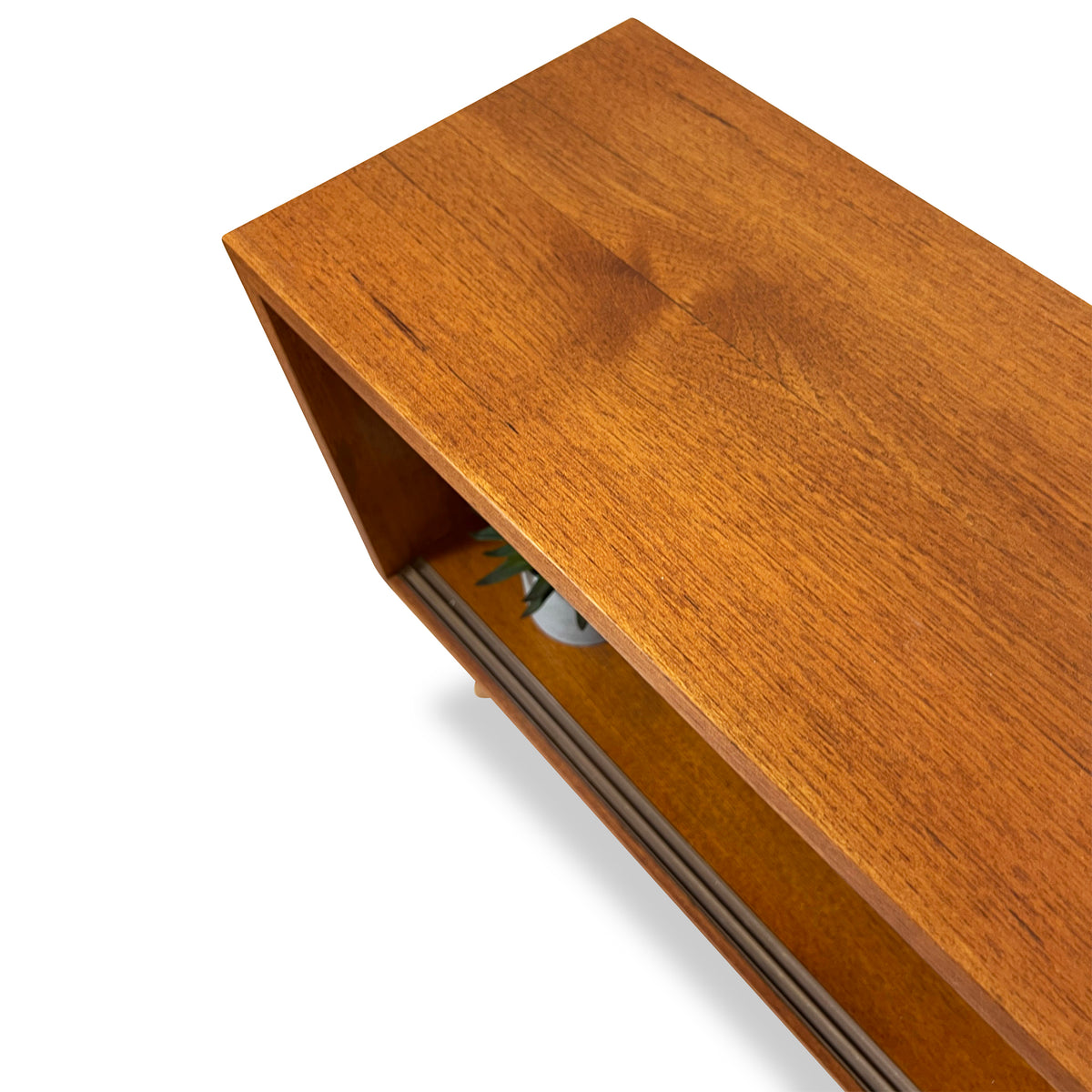 Compact Teak Display Case