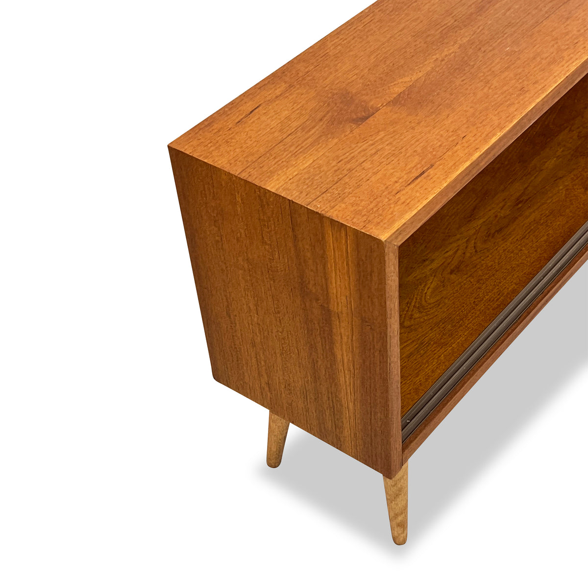 Compact Teak Display Case