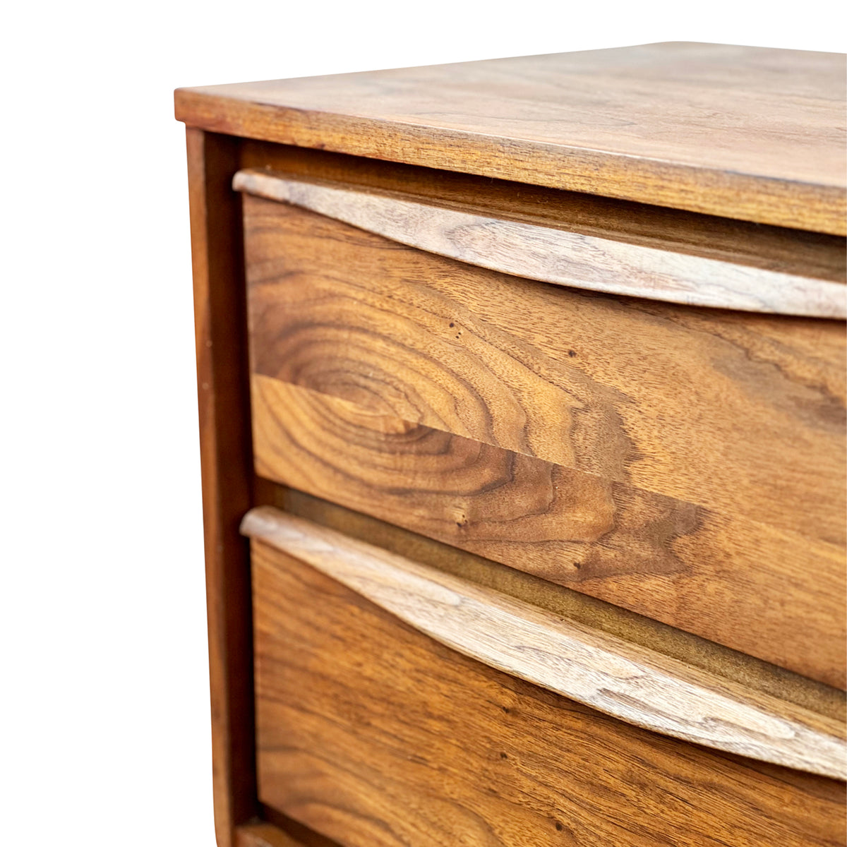 Walnut Nightstands Pair
