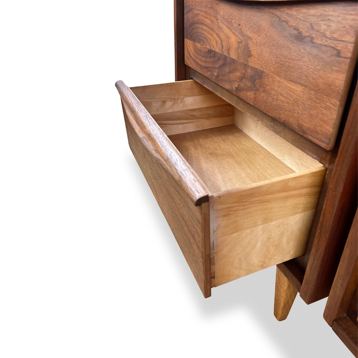 Walnut Nightstands Pair