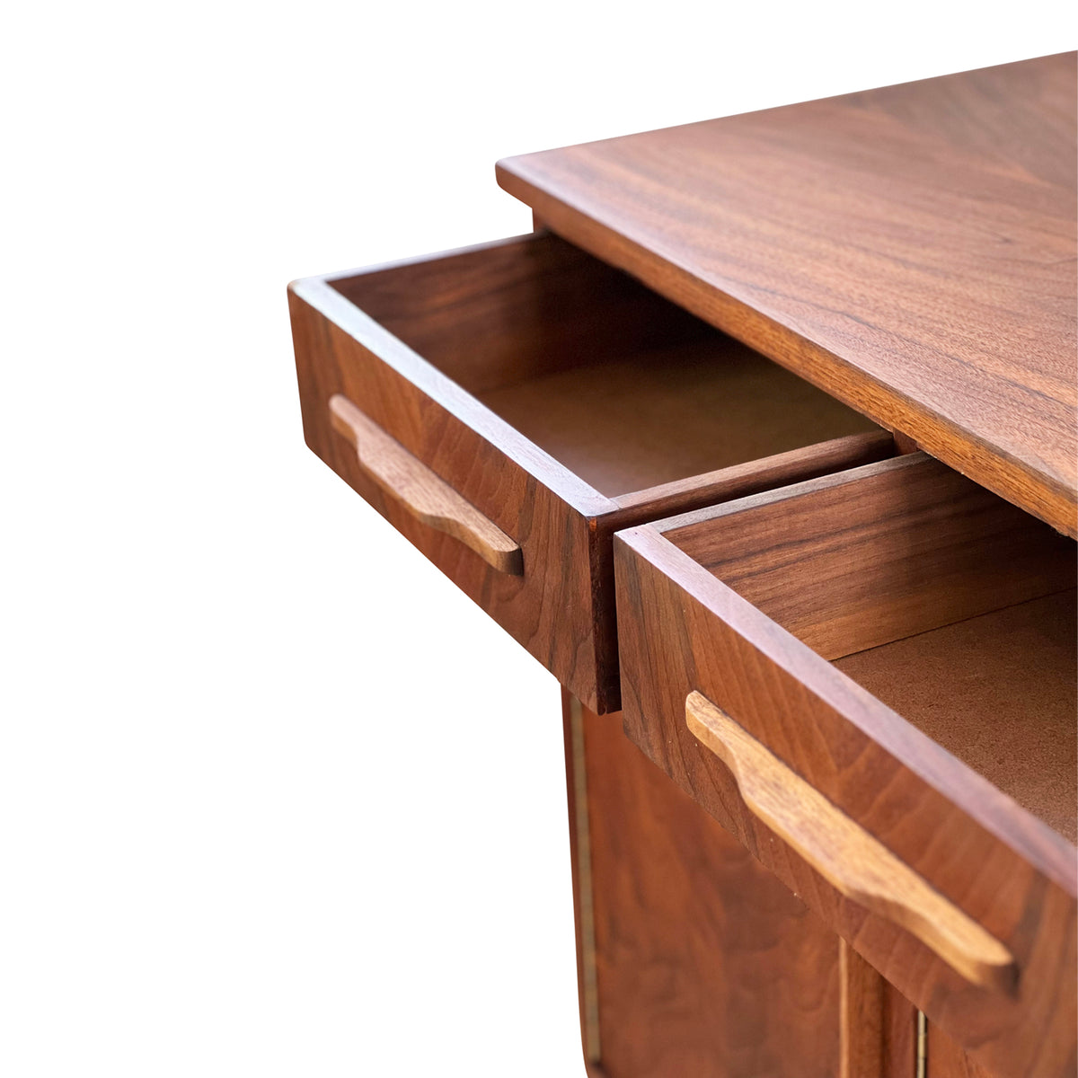 Walnut Record Cabinet/Sideboard