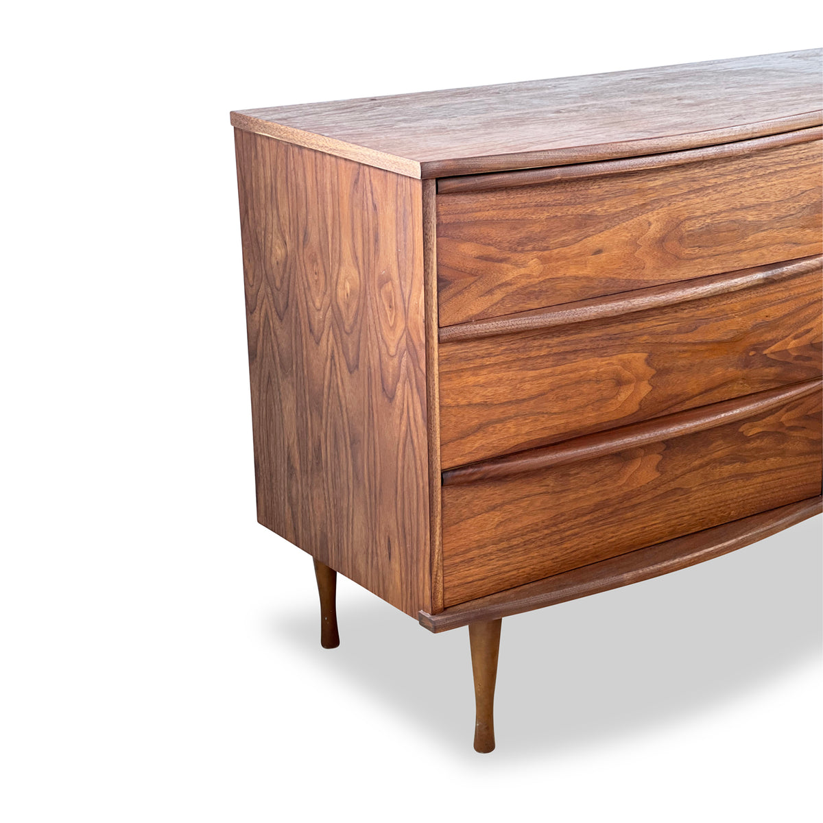 Walnut Nine Drawer Dresser