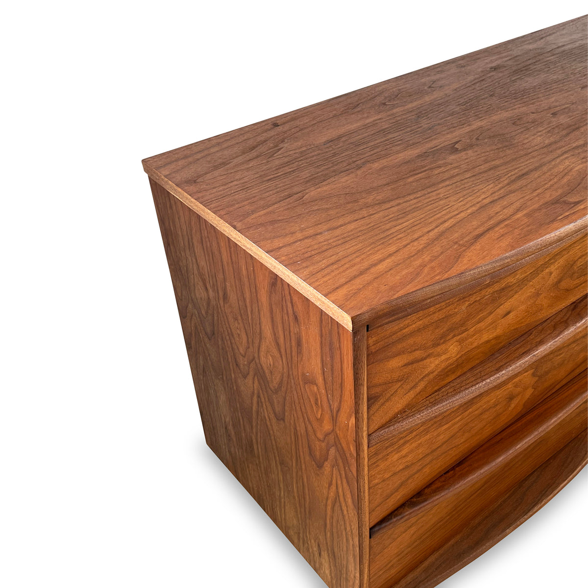 Walnut Nine Drawer Dresser