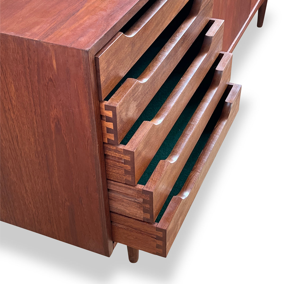 Teak Three Door Sideboard