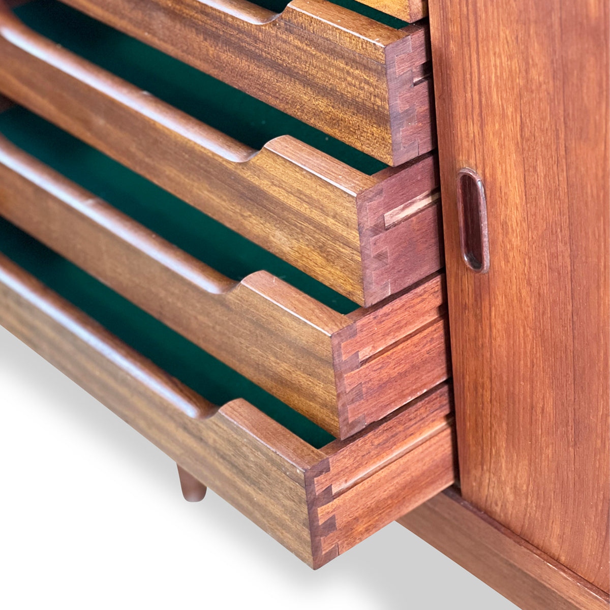 Teak Three Door Sideboard