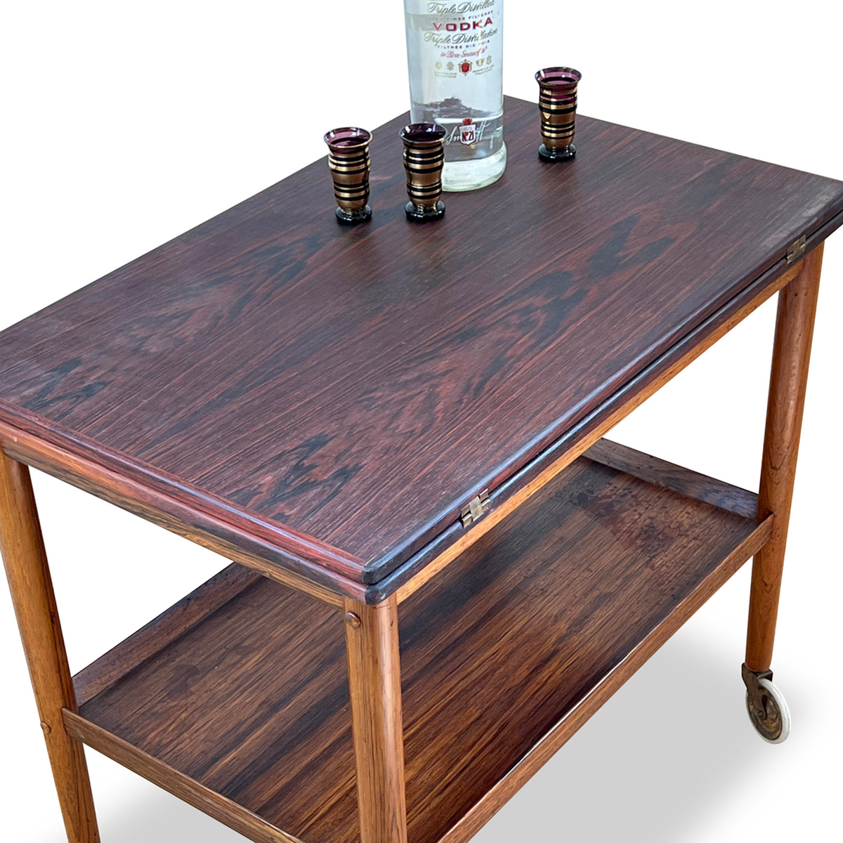 Rosewood Bar Cart
