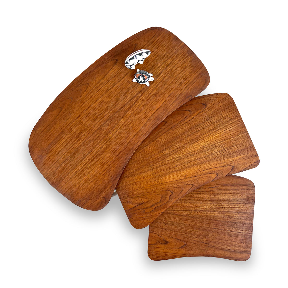 Teak Nesting Tables