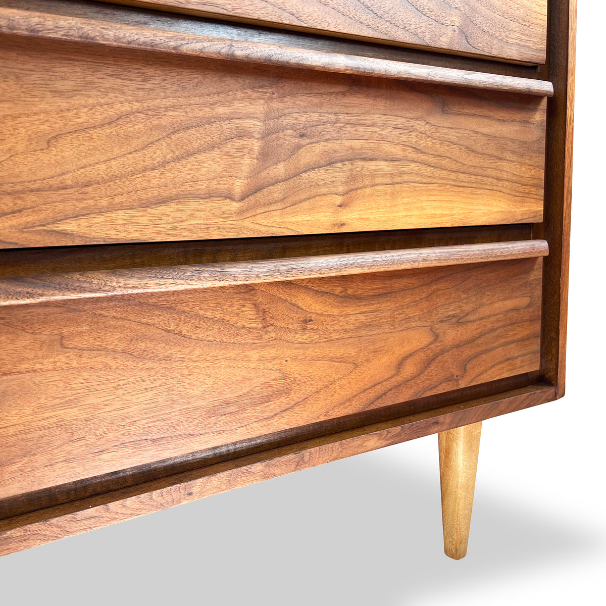 HPL Walnut Chest of Drawers